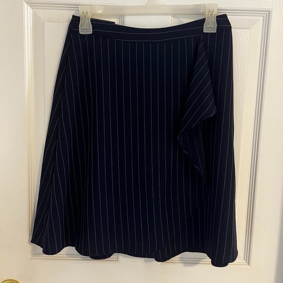 Banana Republic Factory Dresses & Skirts - NWT Banana Republic Navy and White Striped Formal Skirt